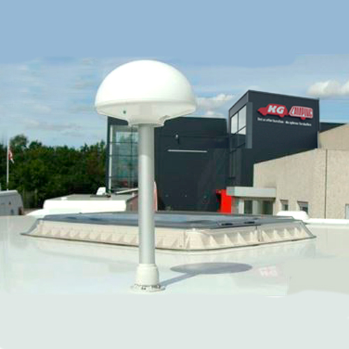 Tertek udvendig antenne kan skydes op til 110 cm.